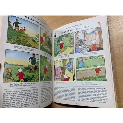 1976 RUPERT BEAR ANNUAL UK VINTAGE HARDBACK BOOK (P3) ref:emma