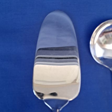 Stainless Steel CAKE & ICE CREAM Serving SET Spoon Knife Cutter Pie Server