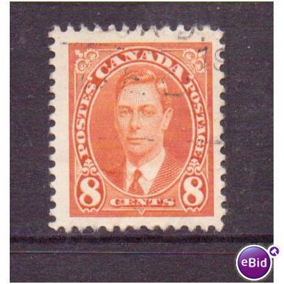 canada stamps sg362 c orange fu