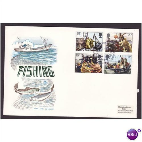 GREAT BRITAIN 1981 FISHING FIRST DAY COVER#1