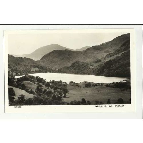Wales LLYN GWYNANT Evening Postcard by Marimex (NW.606)