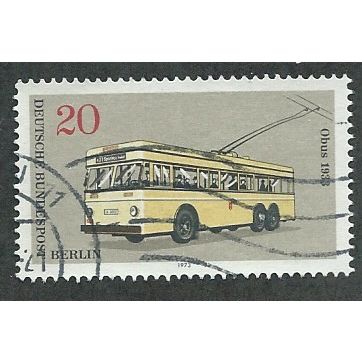 BERLIN -1973 20pf 'BERLIN BUSES' FINE USED (EBID49-695)