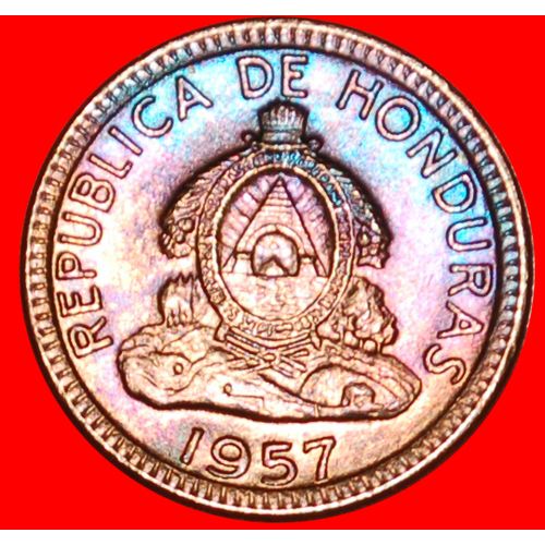USA (1935-1957): HONDURAS ★ 1 CENTAVO DE LEMPIRA 1957! LOW START ★ NO RESERVE!