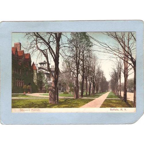 New York Buffalo Delaware Ave Street Scene ny_box4X1~2910