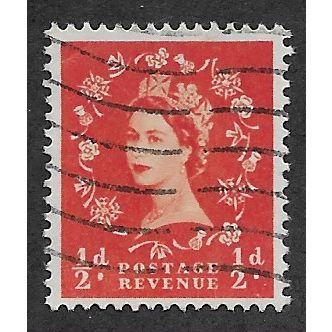 1955 1/2d 'WILDINGS' (ST EDWARDS WMK) FINE USED (EBID64-520)