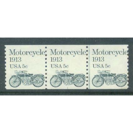 1899 5c Motorcycle Fine MNH Dry Gum PNC 1/3 G0123