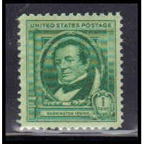 859 1c Washington Irving Fine MNH KA3994