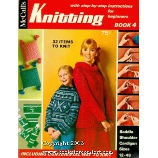 McCalls Knitting Book 4