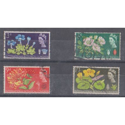 GB 1964 International Botanical Congress set of 4 SG 655 - 658