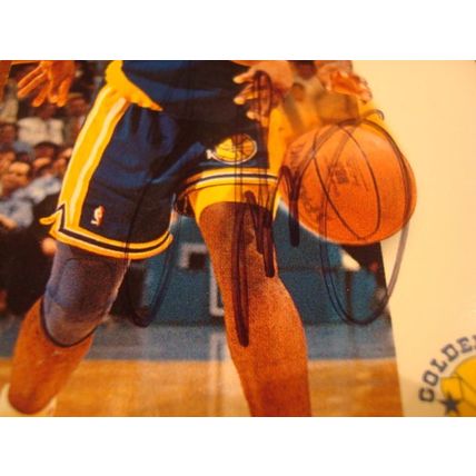 1993 Skybox, Autograph Card, w/COA, TIM HARDAWAY, Warriors