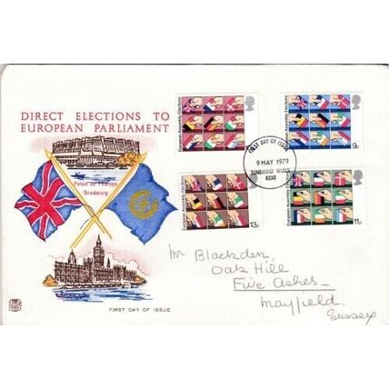 GB 1979 Direct Elections to the European Parliament Stuart FDC T.Wells Cancel