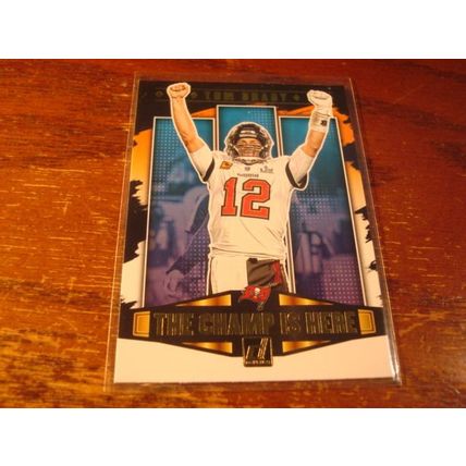 2021 Panini Donruss, The Champ Is Here, Insert, TOM BRADY, Buccaneers
