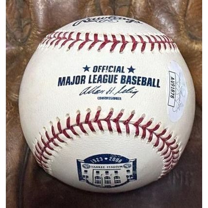 Alex Rodriguez Signed Autographed Official (OML) Yankee Stadium Baseball JSA COA