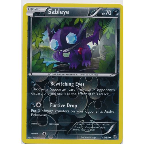 Pokemon Ancient Origins #44/98 Sableye Rev Holo