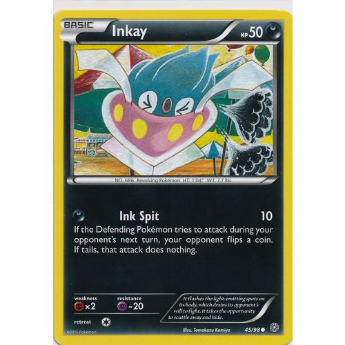 Pokemon Ancient Origins #45/98 Inkay