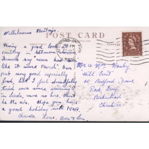 Vintage GB PC 1957 - Anne Hathaway's Cottage Stratford On Avon, Warwickshire