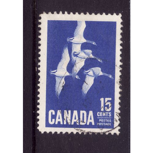 CANADA 1963 15c BLUE CANADA GEESE SG 539 FINE USED#