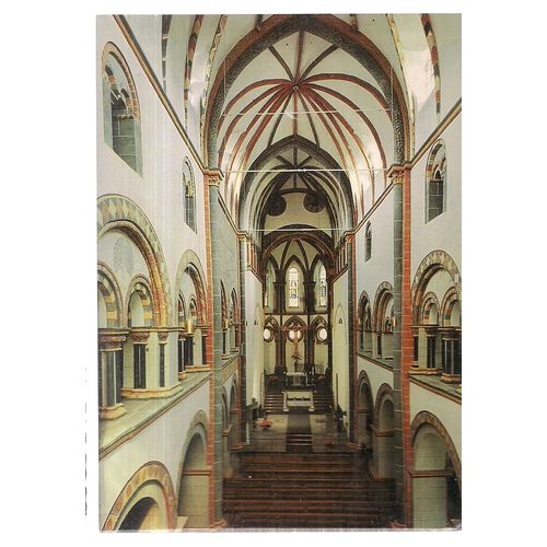 PFARRKIRCHE ST. SEVERUS, BOPPARD, unused vintage postcard =