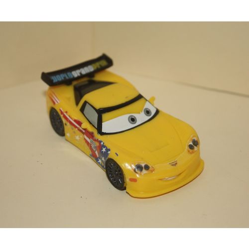 Disney Pixar Cars 2 World Grand Prix Jeff Gorvette PVC Figure