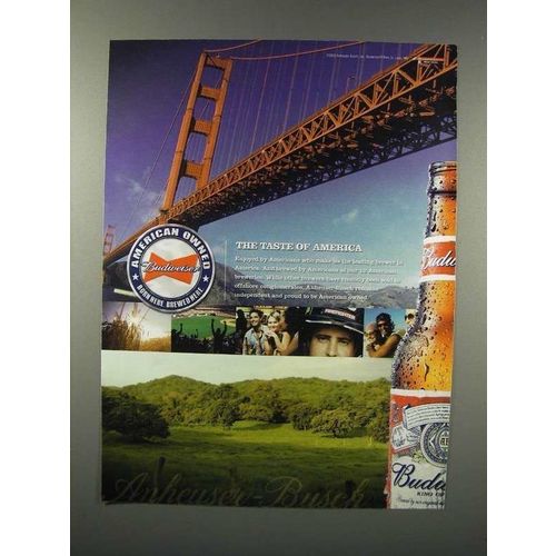 2005 Budweiser Beer Ad - Taste of America