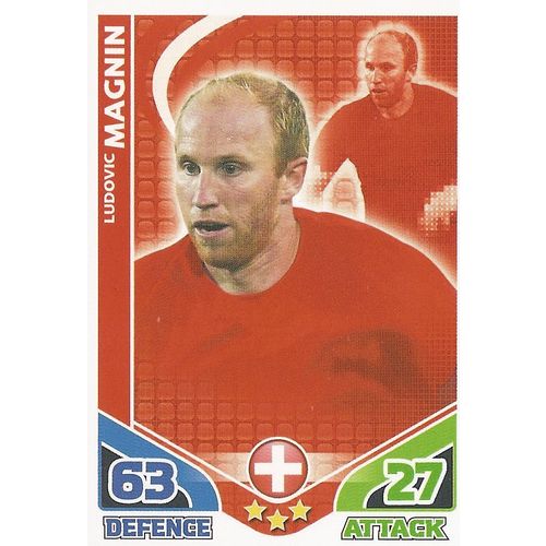 Match Attax - World Cup 2010: Switzerland - Defender, Magnin