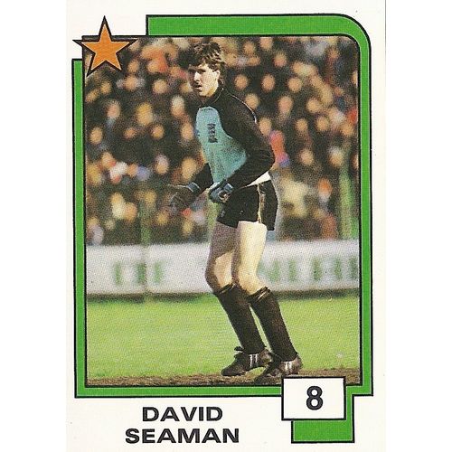 Panini's 1988 Soccer Superstars Card Collection: No. 8 - Seaman