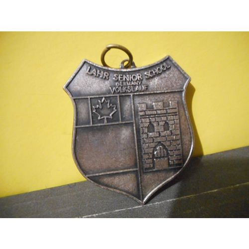 Lahr Senior School,Germany Volkslauf Medal