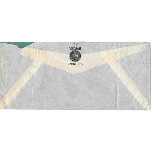Southern Rhodesia #26a Air Mail RARE Franking 1936 Perf 11.5
