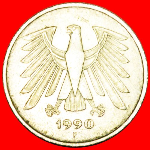 EAGLE (1975-2001): GERMANY ★ 5 MARK 1990F! LOW START★ NO RESERVE!
