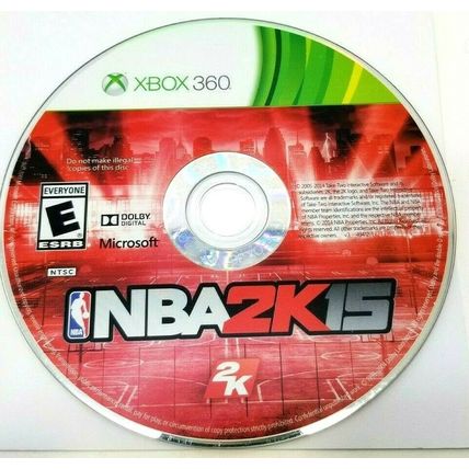 NBA 2K15 Microsoft Xbox 360 Video Game Disc Only
