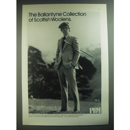 1974 PBM Pincus Brothers-Maxwell Fashion Ad - The Ballantyne Collection