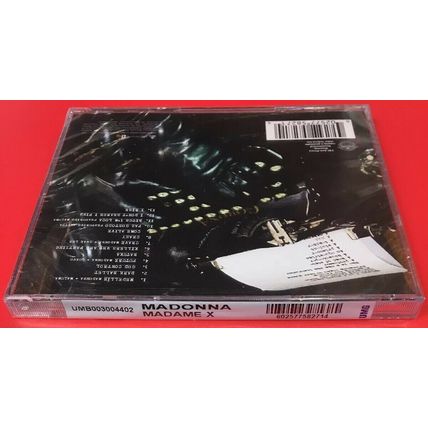 MADAME X by MADONNA (CD, 2019 - Interscope - Mexico) BRAND NEW, “FACTORY SEALED”