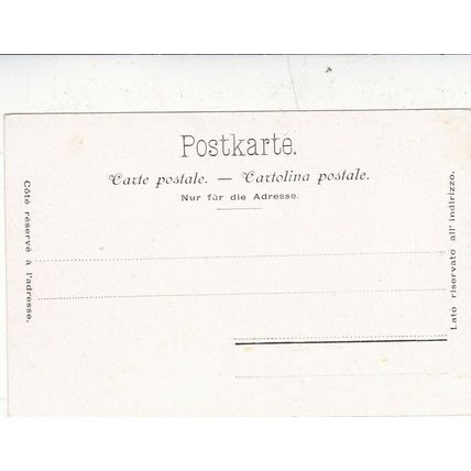 Lausanne Switzerland Vintage early Postcard unused VGC Undivided Back
