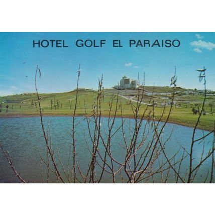 Hotel Golf Course El Paraiso Malaga Costa Del Sol Spanish Postcard