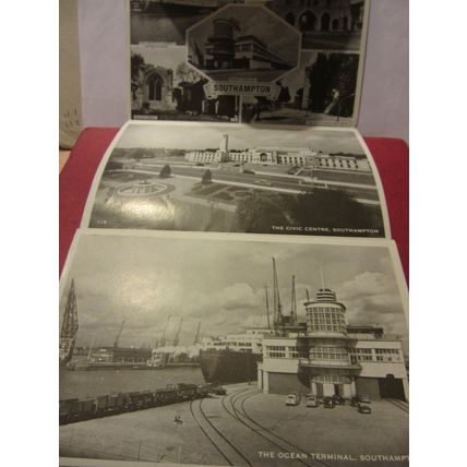 SOUTHAMPTON, HAMPSHIRE 6 view used letter card 1958 pm /