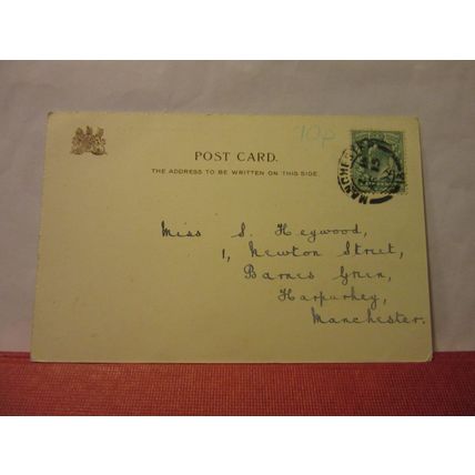 RUNSWICK BAY, WHITBY, Yorkshire used antique postcard by Raphael Tuck 1902 pm =