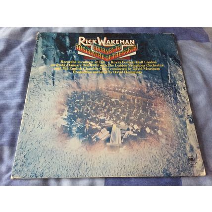 Rick Wakeman - Journey To The Centre of The Earth (12" Vinyl LP Record album)'74