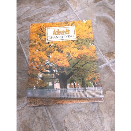 Ideals Thanksgiving Lot of 2 Magazine Fall September November Issues