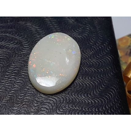 3.76ct Natural White Precious Oval Opal 18X12mm loose Gemstone #18813