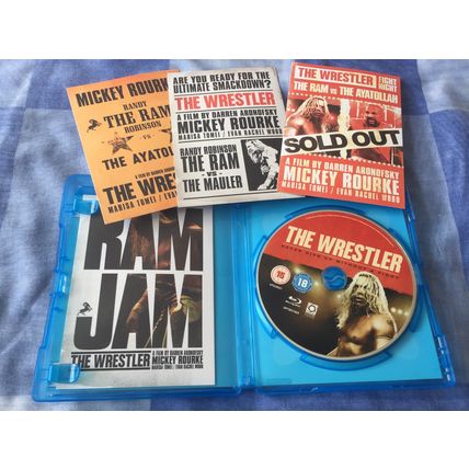 The Wrestler (2009 Blu-Ray of Darren Aronofsky film) Mickey Rourke Marisa Tomei