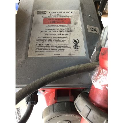 HUBBELL HBL430MIF7W,PLUG, CIRCUIT LOCK PIN & SLEEVE FUSED INTERLOCK,Ae