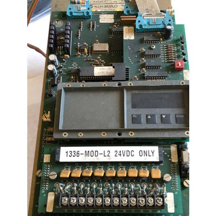 ALLEN BRADLEY 1336-B050-EAG-L2-S1 AC DRIVE CIRUCIT BOARD,76A,0.250 HZ,ER