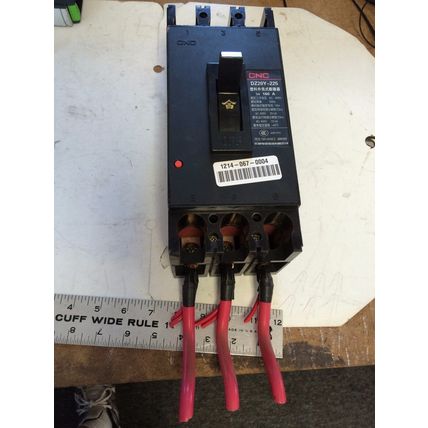 CNC DZ20Y-225 CIRCUIT BREAKER, 160 A, 3-POLE, 400 VAC,CY