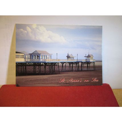 THE PIER, ST. ANNES-ON-SEA, LANCASHIRE unused postcard by John Hinde =