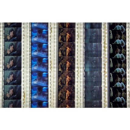 NEVER ENDING STORY. Pk MULTI VNR - A012l . - 5 STRIPS OF 5 - 35MM FILM CELLS