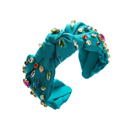 Baroque Women's Headband Embellished Jewelled Hairband Tiara Crown Wedding Party