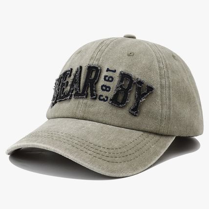 Hat women's sunblock hat retro cotton cap men's letter soft top baseball cap