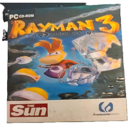 Rayman 3 PC CD Rom Promo The Sun Newspaper Game Special Edition