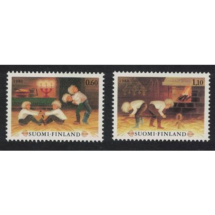 Finland Christmas 2v 1980 MNH SG#977-978