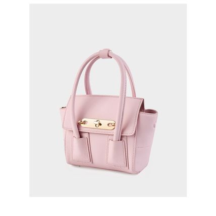Women Genuine Leather Tote Bags Purses And Handbags Pink